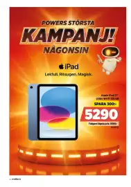Power reklamblad vecka 35 Sida 22: Apple iPad 11" €5.290,00