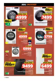 Power reklamblad vecka 35 Sida 40: Electrolux Torktumlare €5.799,00, Samsung torktumlare €7.499,00