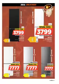 Power reklamblad vecka 35 Sida 45: Kulz kyl/frys €3.799,00, Kulz kyl/frys €3.799,00