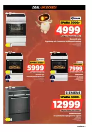 Power reklamblad vecka 35 Sida 53: Electrolux keramisk spis €5.999,00, Electrolux Induktionsspis €7.999,00