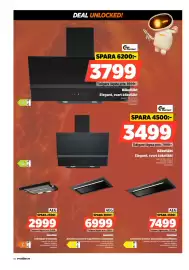 Power reklamblad vecka 35 Sida 58: AEG köksfläkt €7.499,00, Aeg köksfläkt utdragbar frontpanel €2.999,00