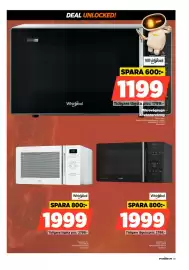 Power reklamblad vecka 35 Sida 59: Whirlpool mikrovågsugn €1.999,00, Whirlpool mikrovågsugn €1.199,00