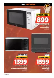 Power reklamblad vecka 35 Sida 60: Whirlpool mikrovågsugn €1.599,00, Samsung mikrovågsugn €1.399,00