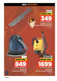 Power reklamblad vecka 35 Sida 62: Miele Dammsugare €1.699,00, Nilfisk dammsugare €849,00