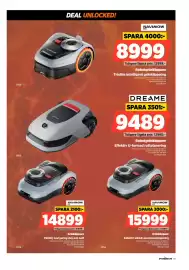 Power reklamblad vecka 35 Sida 73: Navimow Gräsklippare €15.999,00, Dreame robotgräsklippare €9.489,00