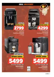 Power reklamblad vecka 35 Sida 75: Chef matteo kaffemaskin €5.499,00, Siemens Espressomaskin €5.499,00
