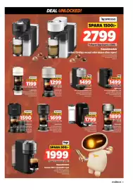 Power reklamblad vecka 35 Sida 79: Nespresso kapselmaskin €1.199,00, Nespresso kapselmaskin €1.799,00