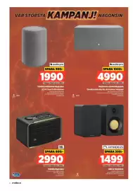 Power reklamblad vecka 35 Sida 8: Audio pro multiroom-stereohögtalare €4.990,00, Amadeus Aktiva högtalare €1.499,00
