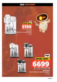 Power reklamblad vecka 35 Sida 81: Sage kapselmaskin €6.699,00, Sage kapselmaskin €5.199,00