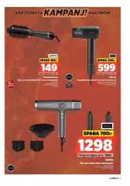 Power reklamblad vecka 35 Sida 93: Point varmluftsborste €149,00, Nooa hårtork €599,00