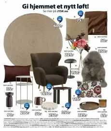JYSK kundeavis Side 6: FLORIAN batterilampe €150,00, KEJSERLIND lammeskinn €350,00