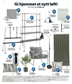 JYSK kundeavis Side 8: GLUDSTED reol €1.000,00, FJELLPRYD pledd €200,00
