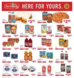Family Fresh Market weekly ad week 35 Page 10: Our Family pickles €2,79, Our Family drink mix €3,19