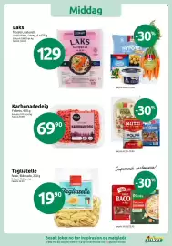 Joker kundeavis uke 35 Side 7: Superrask carbonara! €59,90, Nypotet, Fiskesaus, Reker, Buntgulrot €26,90