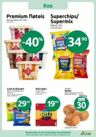 Joker kundeavis uke 35 Side 9: Superchips/ Supermix €34,90, Ritz kjeks €19,90