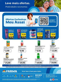 Encarte Assaí Atacadista semana 35 Página 2: Medley - ibuprofeno €9,90, Vitamina c 1g €2,90