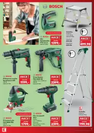 Kaufland leták týden 35 Strana 13: Bosch vrtací kladivo PBH 2500 RE €2.399,00, Schůdky hliníkové €499,90