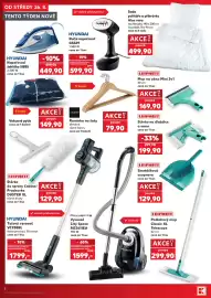 Kaufland leták týden 35 Strana 4: Vakuové pytle €149,90, Liv Qo Bo ramínka na šaty €79,90