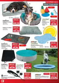 Kaufland leták týden 35 Strana 7: Carinura Miska pro zvířata/ Podložka na krmení €69,90