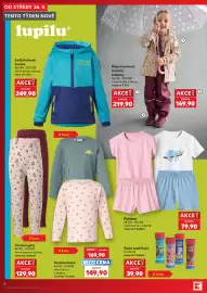 Kaufland leták týden 35 Strana 8: Pyžamo €79,90, Softshellová bunda €249,90