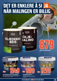Obs Bygg kundeavis Side 3: Infra Premium Murmaling €1.299,00, Infra Nordlys oljemaling €899,00