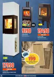 Obs Bygg kundeavis Side 4: Pergo 1-stav laminatgulv €199,00, Dovre Sense 103 peisovn €19.490,00