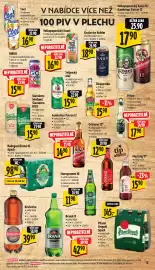 Albert leták týden 35 Strana 13: Radegast Rázná 10 €98,90, Pilsner Urquell €145,00