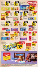 Albert leták týden 35 Strana 27: Milka čokopiškoty €29,90, Lindt Nuxor €179,00