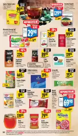 Albert leták týden 35 Strana 30: Vitto Tea Ovocný čaj €39,90, Douwe Egberts Grand Aroma €99,90
