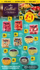 Albert leták týden 35 Strana 43: Fuet se sýrem Manchego €79,00, Excellent plněná coppa se smetanovým sýrem a fíky €79,00