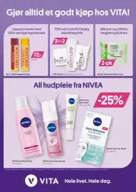 VITA kundeavis Side 12: Vita Bomull €20,00, All hudpleie fra Nivea €104,00