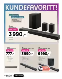 ELON kundeavis Side 12: Jbl soundbar bar 300mk2 black €3.990,00, LG Soundbar NS70TR.ASWELL €3.990,00
