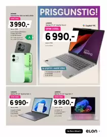 ELON kundeavis Side 15: Lenovo Bærbar PC 14" IdeaPad Slim 5 €6.990,00, Lenovo Bærbar PC 14" Yoga Slim 7 €9.990,00