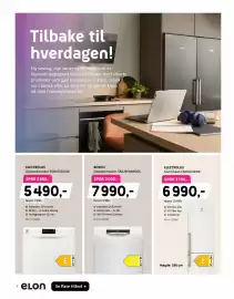 ELON kundeavis Side 2: Bosch oppvaskmaskin smu4hmw02s €7.990,00, Electrolux oppvaskmaskin esa4722ouw €5.490,00