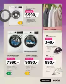 ELON kundeavis Side 7: TEFAL Strykejern Express Steam €349,00, LG Kombinert vask og tørk F2Y5PRP6W €6.990,00