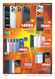 POWER kundeavis uke 35 Side 14: IPhone 17 Pro 256 GB €13.990,00, IPhone 17 Pro Max 256 GB €14.990,00