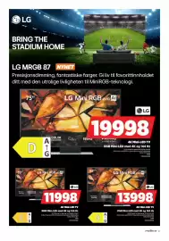 POWER kundeavis uke 35 Side 21: RGB Mini-LED med 4K og 144 Hz €19.998,00, LG 65" Mini RGB evo AI €13.998,00
