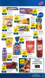Tesco leták týden 35 Strana 11: Stastnik Mini klobásy €39,90, Orion lentilky €15,90