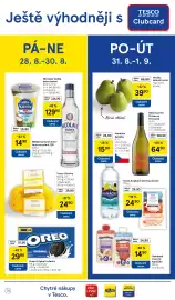 Tesco leták týden 35 Strana 14: Oreo original sušenky €29,90, Tesco citróny €24,90