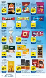 Tesco leták týden 35 Strana 20: Bristot zrnková káva €219,90, Ahmad Tea Čaj €129,90