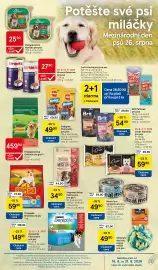 Tesco leták týden 35 Strana 25: Propesko Mistr Pochoutky pro psy €34,90, Pet Specialist Vaníčka pro psy €25,90