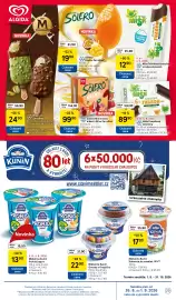 Tesco leták týden 35 Strana 29: Míša Tvarohová Zmrzlina €89,90, Míša Tvarohová zmrzlina v kakaové polevě €12,90