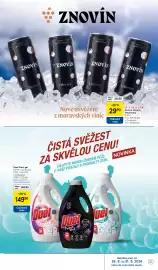 Tesco leták týden 35 Strana 31: Znovín Znojmo Plechovka €29,90, Duel prací gel €149,90