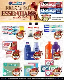 Take 'n Pay catalogue week 35 Page 27: Closeup Toothpaste Assorted 125ML €30,00, Lil Lets Panty Liners Assorted €36,99