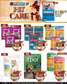 Take 'n Pay catalogue week 35 Page 31: Rimax Dog Food €109,99, Bobtail Gravy Chunks €25,00