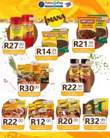 Take 'n Pay catalogue week 35 Page 35: Imana Soya Mince €32,99, Imana Packet Soups €12,00