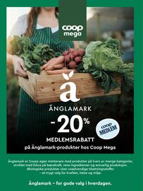 Coop Mega kundeavis Side 40: 20% MEDLEMSRABATT på Änglamark-produkter hos Coop Mega