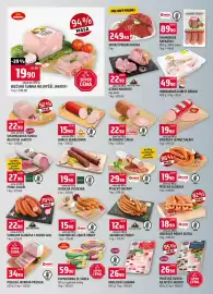 Terno leták týden 35 Strana 2: Vídeňský jemný salám €19,90, Písecká klobása €19,90