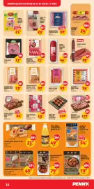 Penny Market leták týden 35 Strana 11: Párky hot dog €39,90, Salám vysokina €44,90