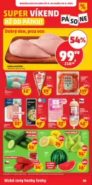 Penny Market leták týden 35 Strana 30: Na gril krkovice marinovaná pepř a kmín €139,90, Okurka salátová €14,90